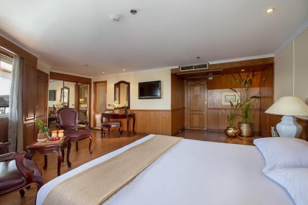 Nile Cruise 3 Nights From Aswan To Luxor Every Friday, Monday And Wednesday With Tours Exterior foto